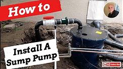 How To Install A Sewer Ejector System