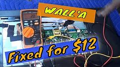 How to TROUBLESHOOT Led TV's that use the 1 single (All-In-One) Circuit Board. JVC EM32T tv repair.