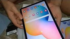 Samsung Tab S6 Lite Unboxing (August 26, 2022)