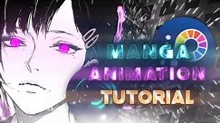 How to make manga animation on alight motion (tutorial)