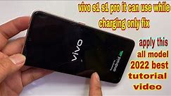Vivo S1 S1 Pro Hang Logo Restart2x Only It Can Use While Plug On Charging Fix 100% Ito Lng Gawin mo