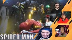 Gamers Reactions to the Sinister Six | Marvel's Spider-Man