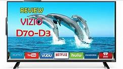 ♫► VIZIO D70-D3 D-Series 70-inch Class Full Array LED Smart TV Review ◄♫