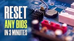 How To Reset Bios (CMOS) in 3 Minutes | 100% Working Method