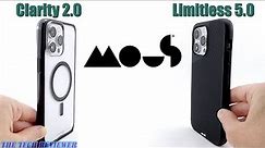 Mous Limitless 5.0 vs Mous Clarity 2.0: Super Protective iPhone 14 Pro Max Cases Compared!