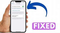 How to Fix WiFi-Calling not working after iOS 17.4.1 Update