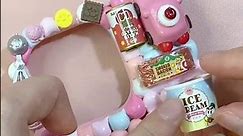 Rement Kirby Pupupu Market DIY Decoden Phone Case