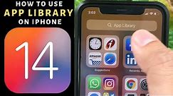 How to Use App Library on iPhone 13 Pro Max, 11 Pro, Xs Max (iOS15)