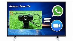 WhatsApp Video Call On Android Tv || How To Use Webcam On Android Smart Tv