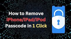 Forget iPhone Passcode or iPhone is disabled? | How to unlock it without iTunes? | how to unlock?