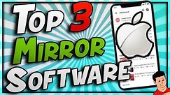 The Top 3 Best Screen Mirror Software For iPhone To PC