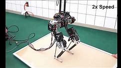 Design and Control of a Miniature Bipedal Robot with Proprioceptive Actuation for Dynamic Behaviors