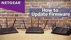 How to Update the Firmware on NETGEAR Nighthawk Smart WiFi Routers