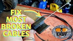 How to Replace a Broken Cable on Most Any Lawn Mower