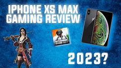APPLE IPHONE XS MAX GAMING REVIEW IN 2023 | BATTERY BACKUP? | COMPETITIVE BGMI | PRIZE |IS IT WORTH?