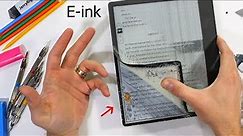 The Secret behind E-ink Displays - Durability Test!
