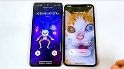 iPhone 11 Pro Max vs Samsung A52s Incomig Call and Outgoing Call. iOS vs Android
