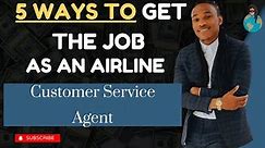 Airline Customer Service Agent Interview Training: Interview Questions and Answers #airlines