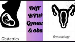 Diff between Gynae & Obs // Gynae & Obs diff / Gynaecology basic knowledge/ Obstetrics & Gynaecology