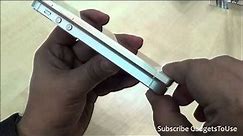 Is Gionee S5.5 Thinnest Phone in the World - Thickness Comparison With iPhone 5