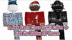 [3 New] Santa Claus Outfits ID Codes + Links For Boys For Brookhaven RP, Berry Avenue And Bloxburg