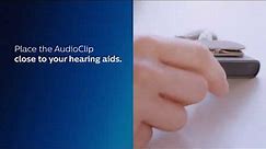 How to pair Philips AudioClip to HearLink hearing aids
