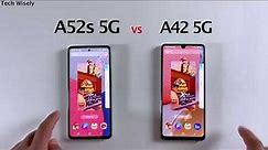 SAMSUNG A52s 5G vs A42 5G | SPEED TEST
