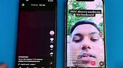 Pixel 5 vs iPhone 12 Pro speed test #iphone #android #androidvsios #samsung #ios #iphone12pro #foryou