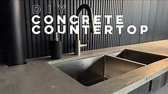 Pour Your Own Concrete Countertop!