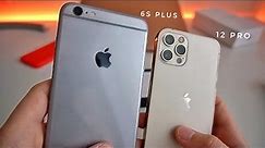 iPhone 12 Pro VS iPhone 6S Plus | Неужели 6S БЫСТРЕЕ?
