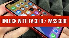 How to Unlock iPhone 12 mini with Face ID or with a Passcode