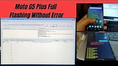 Moto G5 Plus Flashing Hindi | Your Device Didn't Start Up Successfully | Use Software Repair Assista