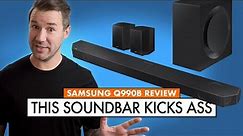 NEW Samsung Home Theater! Dolby Atmos Soundbar - Samsung Q990B Review