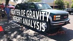 Determining a Vehicle's Center of Gravity Height