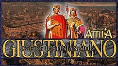 GIUSTINIANO L' ULTIMO IMPERATORE ROMANO ► Total War: Age of Justinian Mod Gameplay ITA