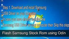 How to Samsung Galaxy Note 2 GT N7100 Firmware Update (Fix ROM)
