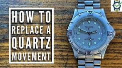 How To Replace a Quartz Watch Movement
