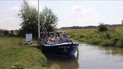 Dannie Lee On The River Rother Bodiam To Newenden. Bodiam Boating Station. 1080p HD