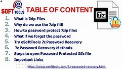 How to recover a forgotten 7z password file