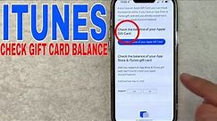✅ How To Check iTunes Gift Card Balance 🔴
