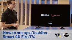 How to set up a Toshiba Smart 4K Fire TV - Tech Tips from Best Buy