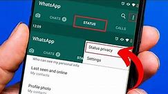 How to view WhatsApp status without them knowing / See Someone WhatsApp Status without them knowing