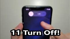 iPhone 11 How to Turn OFF & Restart! (Super Quick)