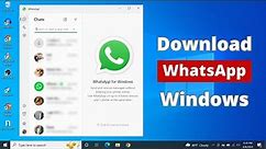 How to Download and Install WhatsApp in Laptop or PC