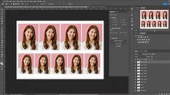 How to make Size Photo 4x6 and 3x4 in adobe photoshop