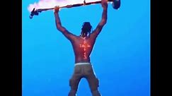 Travis Scott Fortnite Character Comes Out + Rage Emote