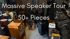 Massive Speaker Tour - 51 Pairs - JBL, Tannoy, Altec, B&W, and More