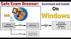 Safe Exam Browser: Download and Install on Windows in a Minute!!!