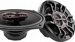 DS18 G6.9Xi GEN-X 6x9 3-Way Coaxial Speakers 180 Watts 4-Ohm with Mylar Dome Tweeters - Grill Included - Full Range Speaker Great for Car Stereo Sound System - Pair