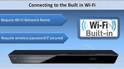 Panasonic - Blu-Ray Player - Function - Connecting to a home network.